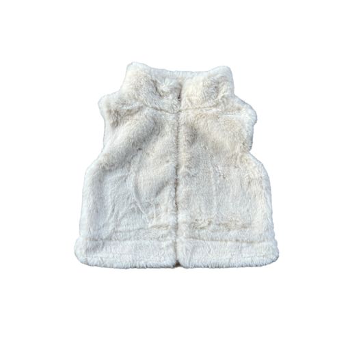 Fur Vest - Cream