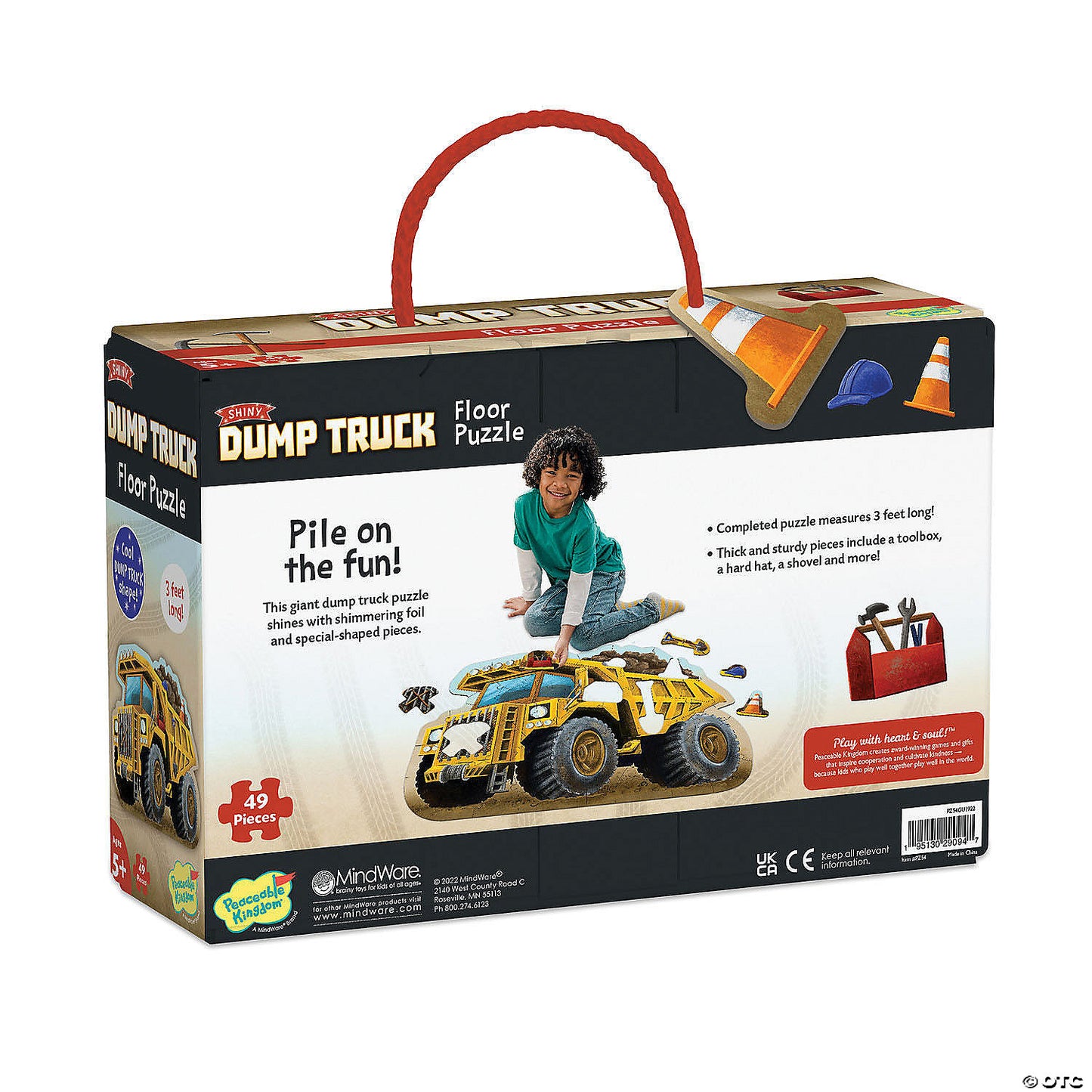 Floor Puzzle Dump Truck