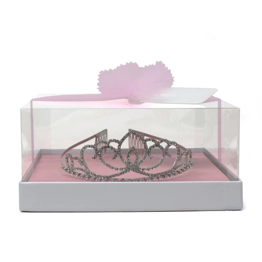 Taylor's Silver Rhinestone Tiara