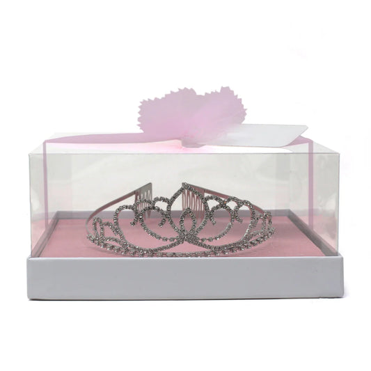 Taylor's Silver Rhinestone Tiara
