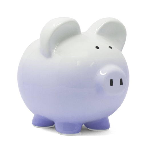 Bank Pig Purple Ombre