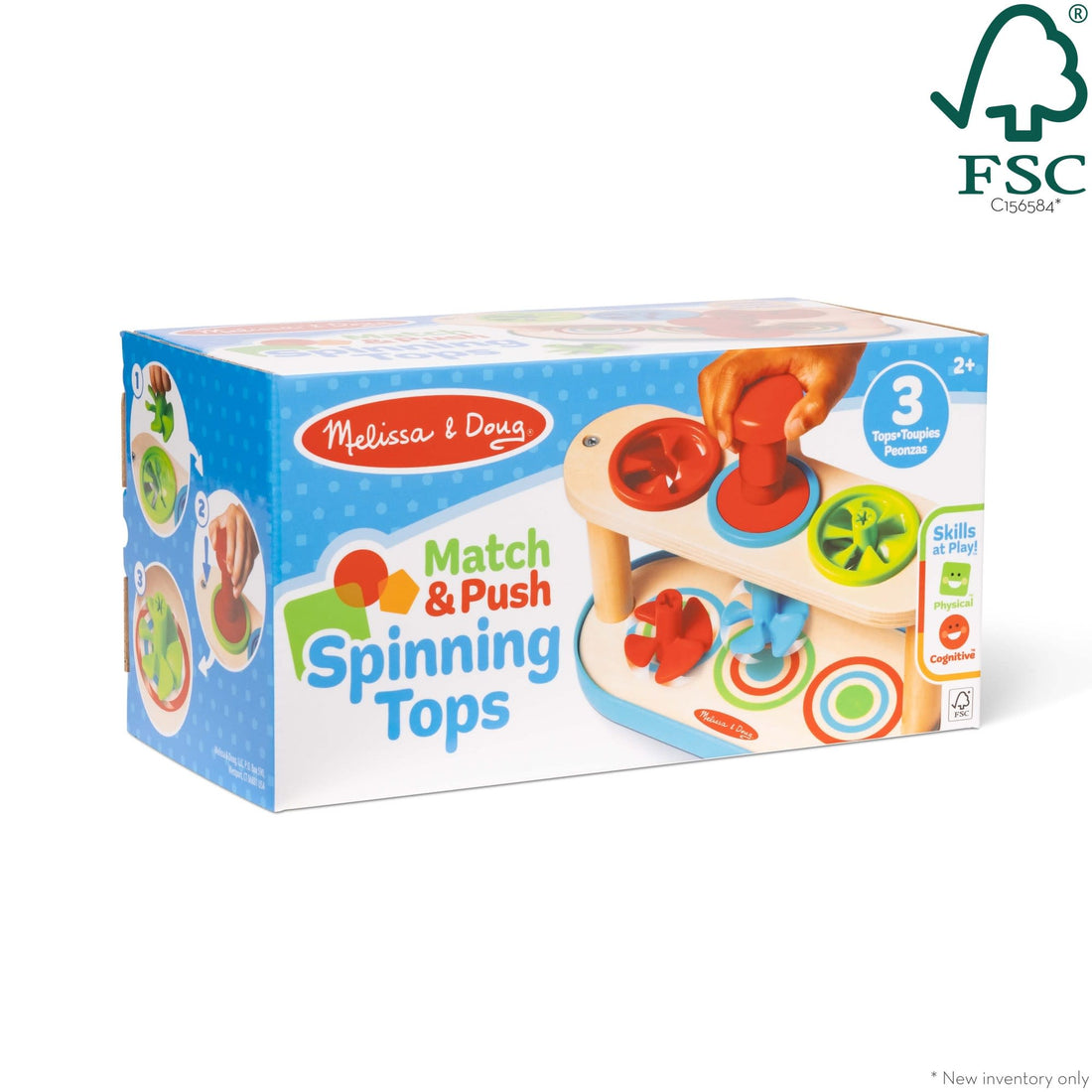 Match Push Spinning Tops
