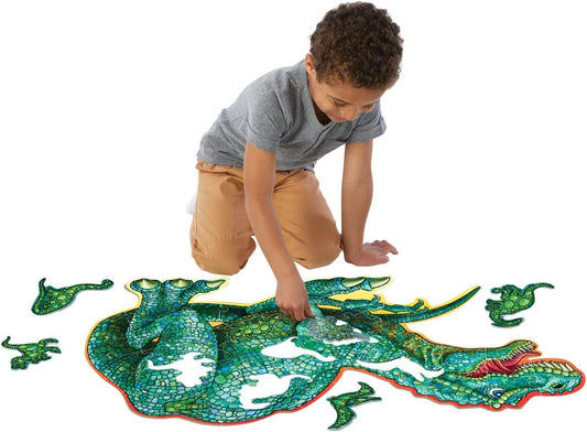 Puzzle Shiny Dinosaur