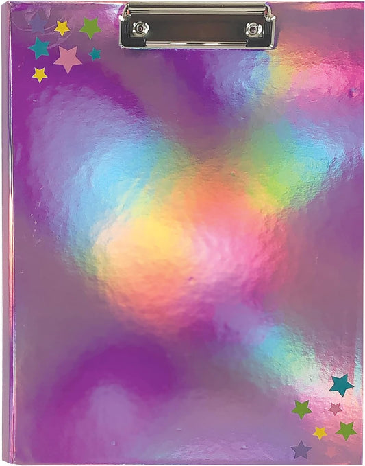 Holographic Clip Pink