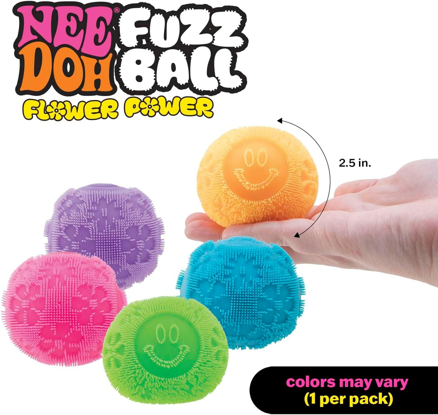 Needoh Fuzz Ball Flower P