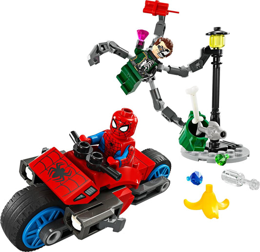 Motorcycle Chase Spider
