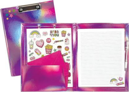 Holographic Clip Pink
