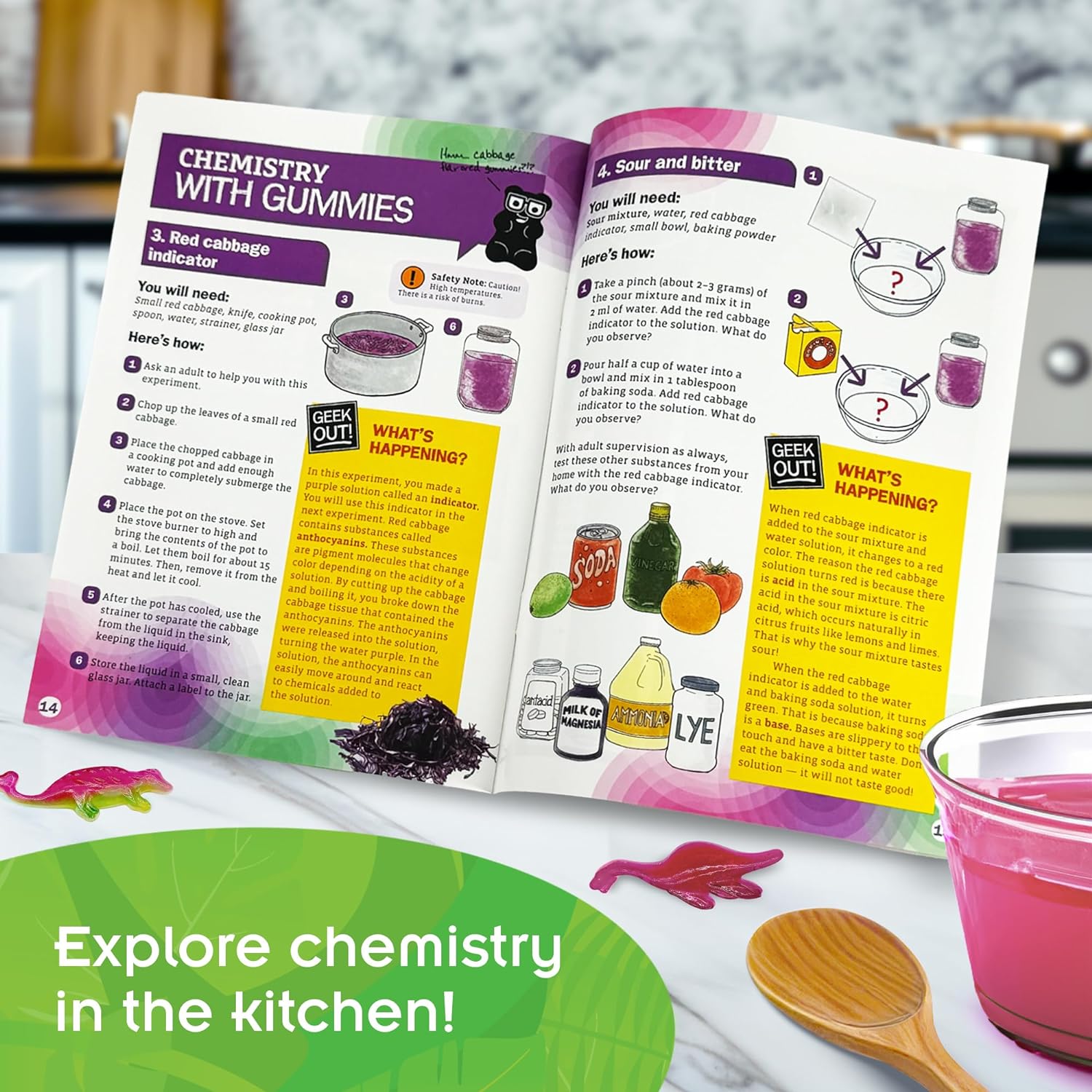 Dino Gummy Candy Lab