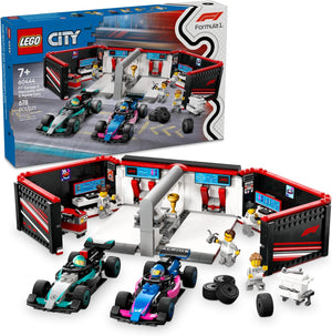 60444 F1® Garage & Mercedes-AMG & Alpine Cars