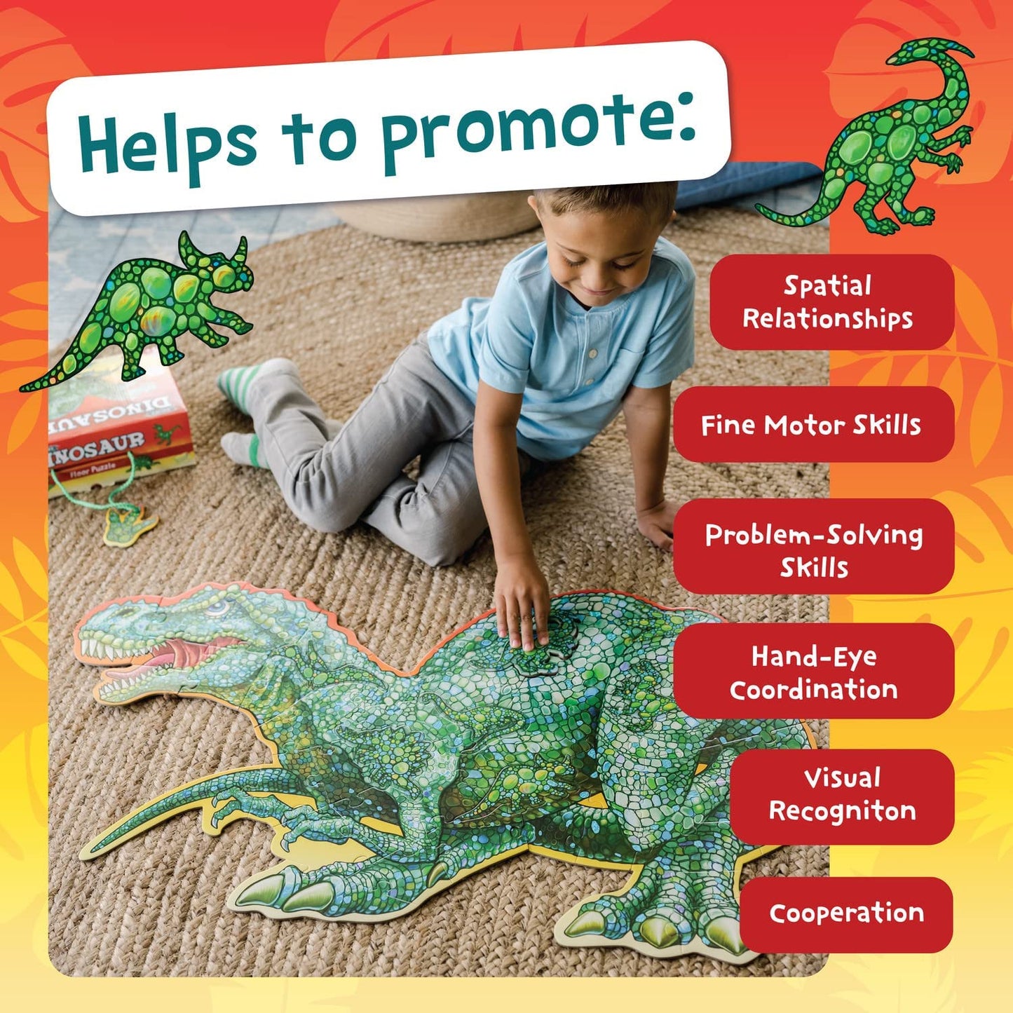 Puzzle Shiny Dinosaur