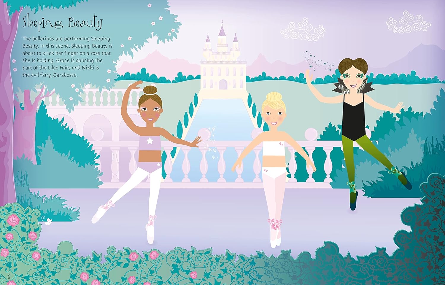 Sticker Dolly Ballerina