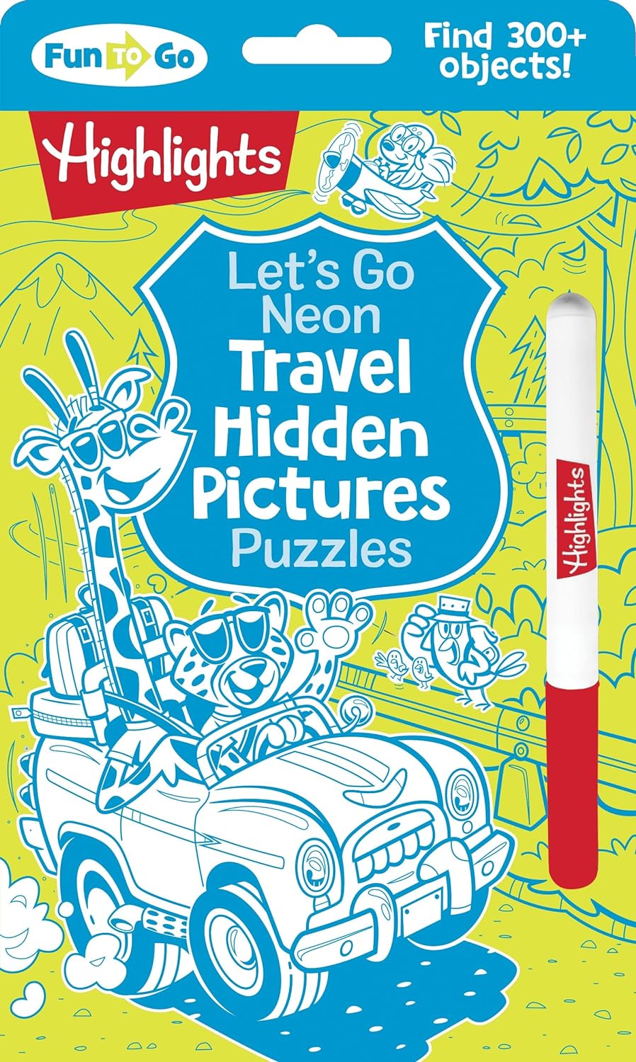Lets Go Neon Travel Puzz