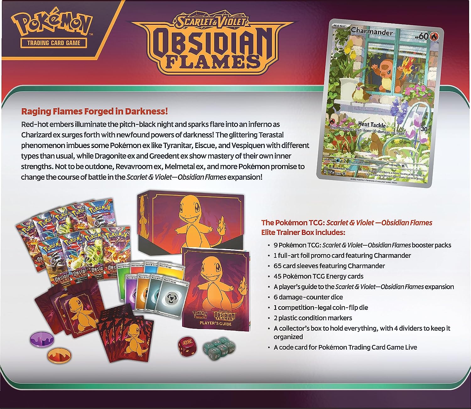 Pkm Obsidian Flames Etb