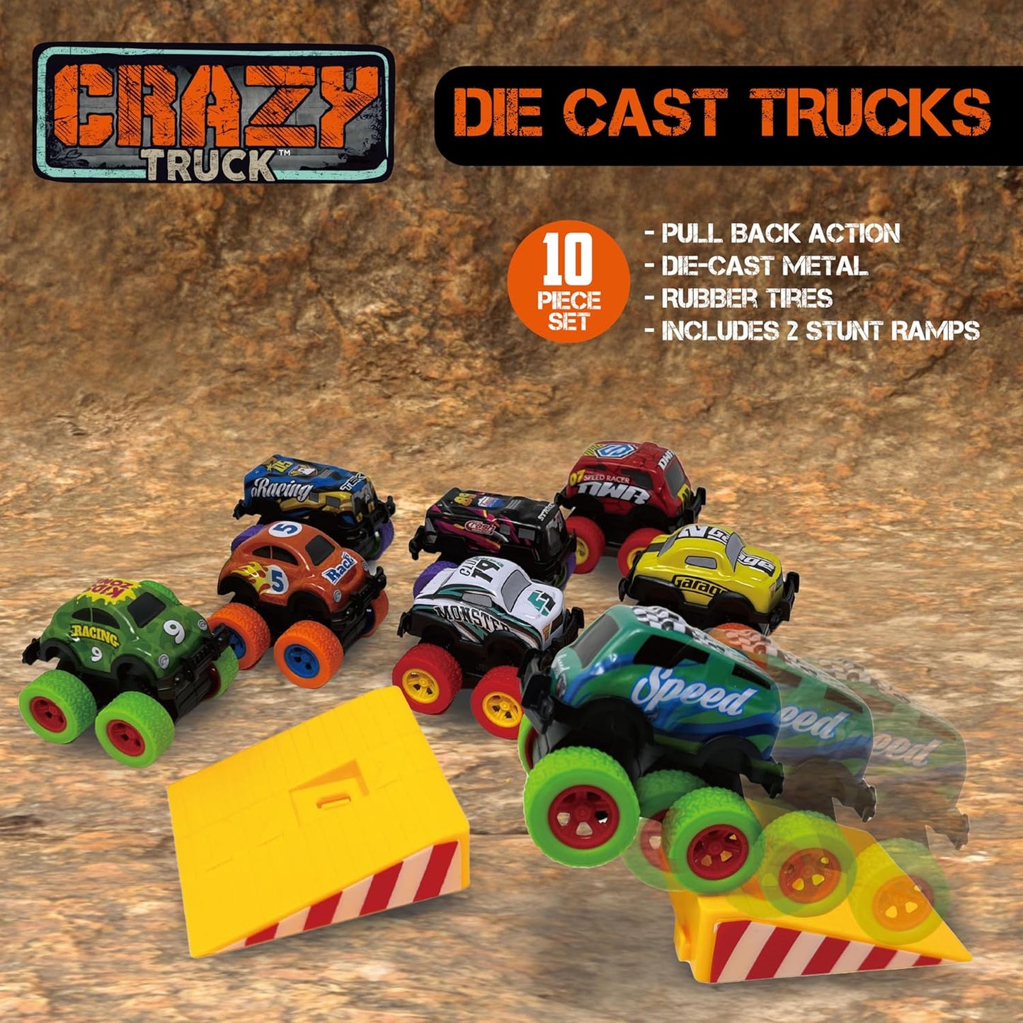 Crazy Truckl 10 Piece Set