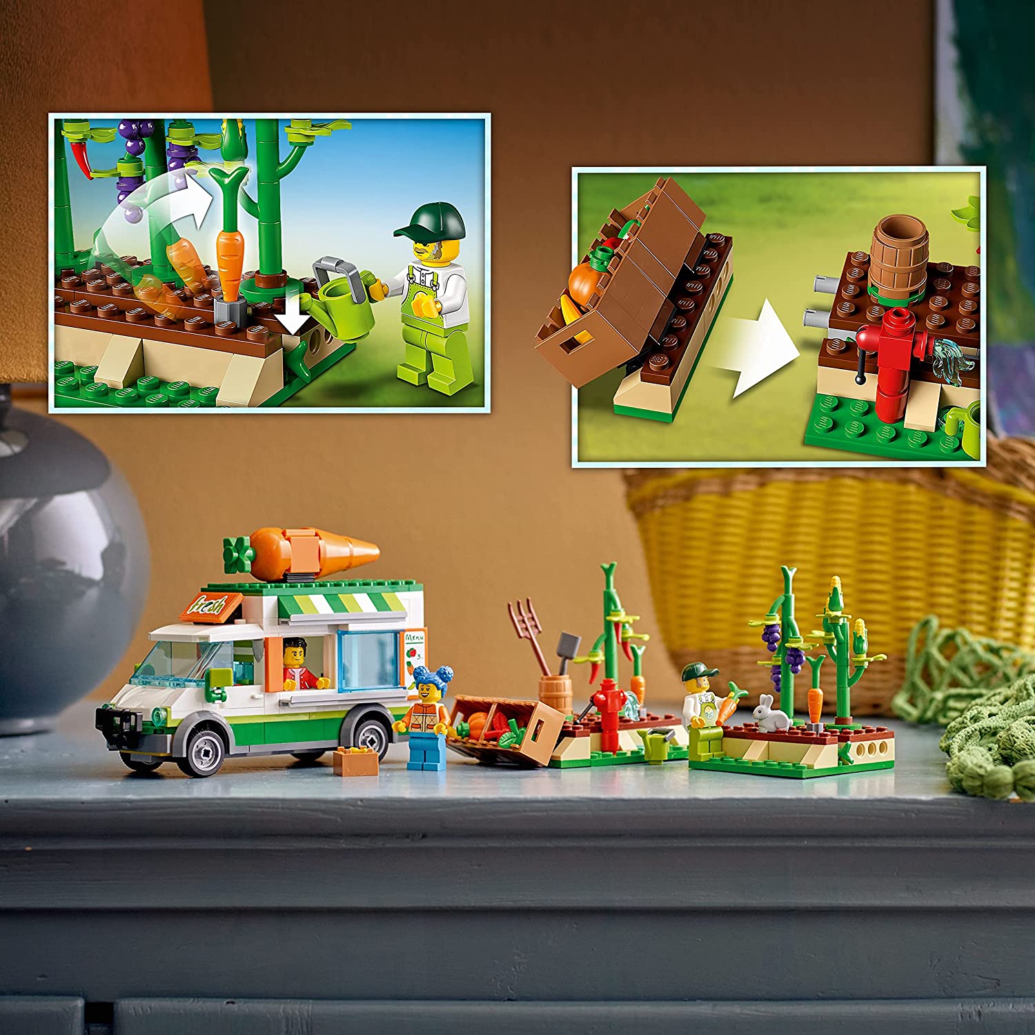 Lego® Farmers Market Van