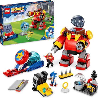 Sonic Vs Dr Eggman Robot