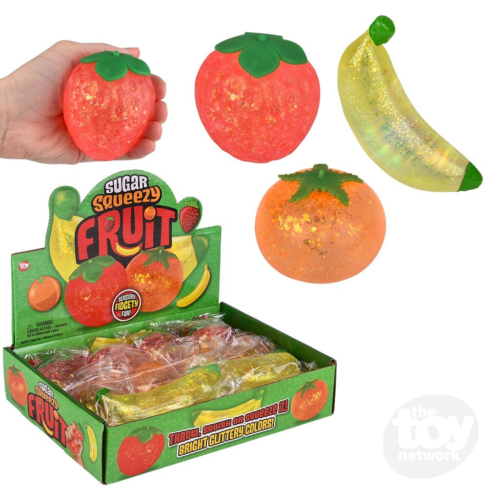 Squeezy Sugar Fruit Asst