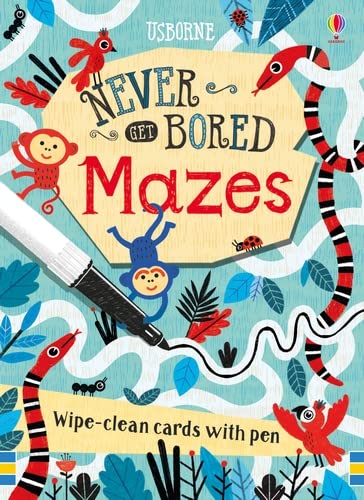 Never Bored Maze Cards