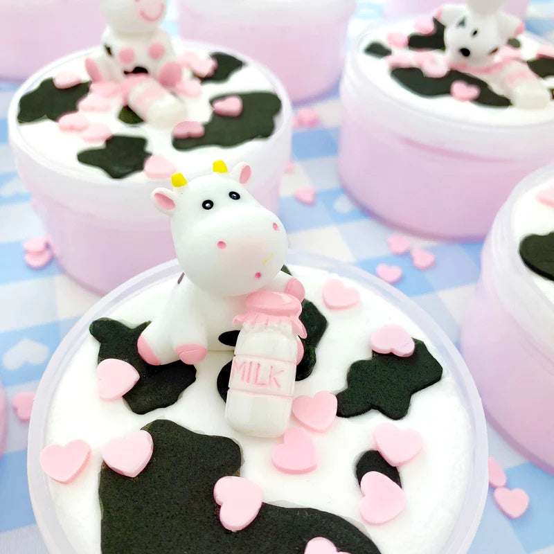 Kawaii Dairy Cow Slime