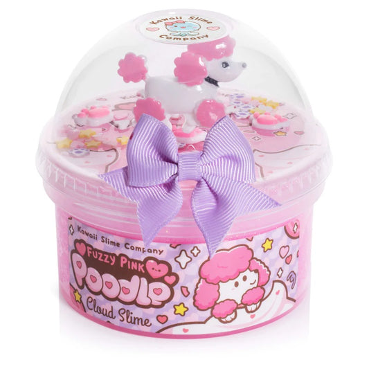 Kawaii Fuzzy Pink Poodle