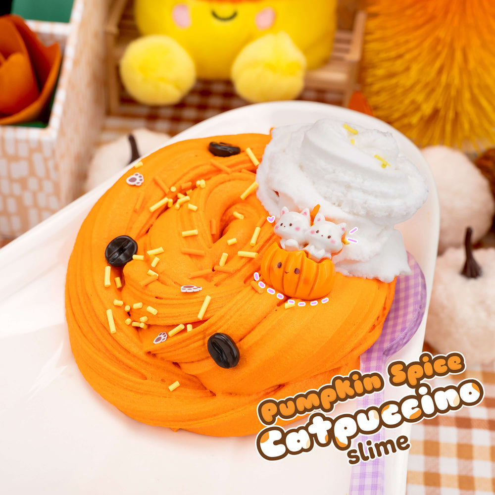 Kawaii Pumpkin Spice Cat