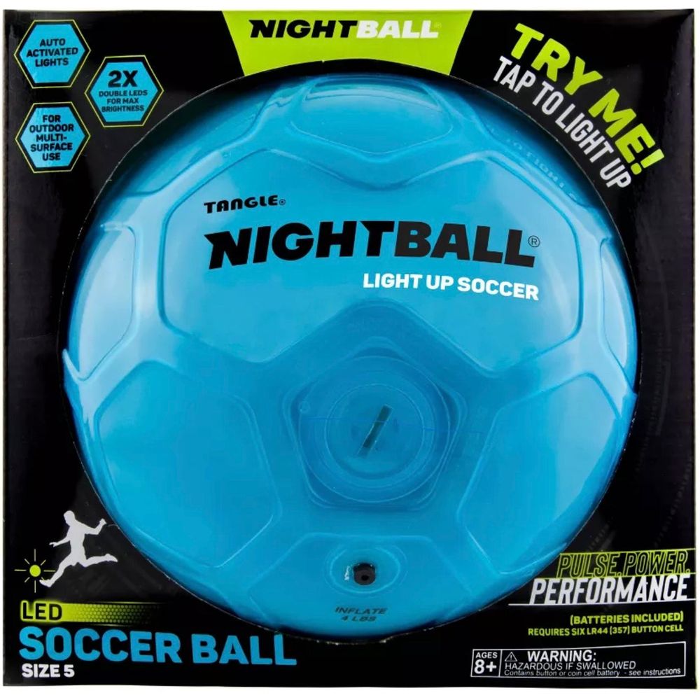 Night Soccer Blue