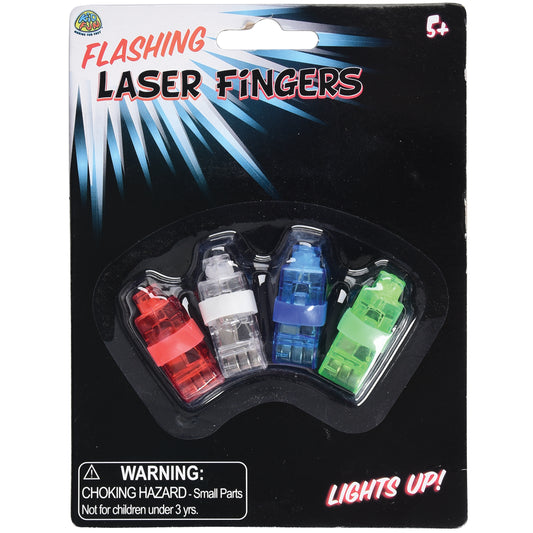 Flashing Lazer Fingers