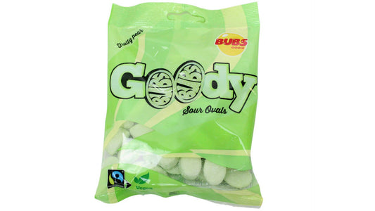Bubs Sour Pear Ovals 90g