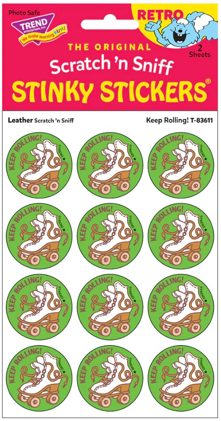 Leather Stinky Sticker