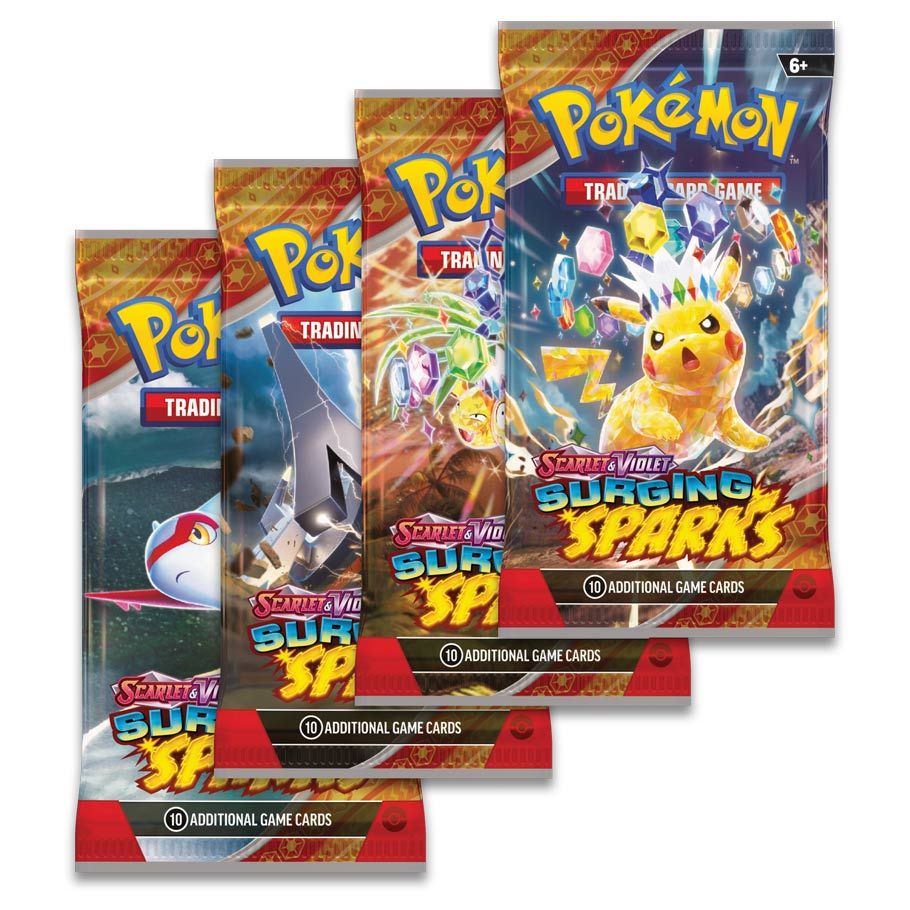 Pkm Cards Surging Sparks