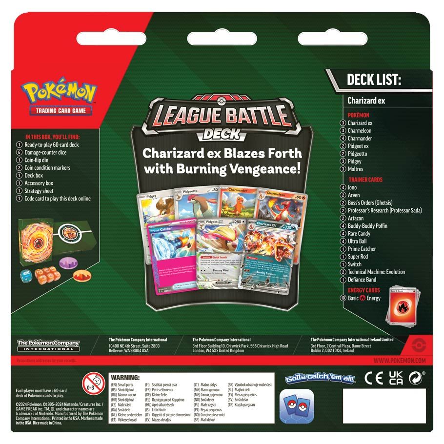 Pkm Battle Deck Charizard