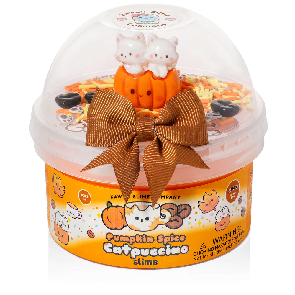 Kawaii Pumpkin Spice Cat