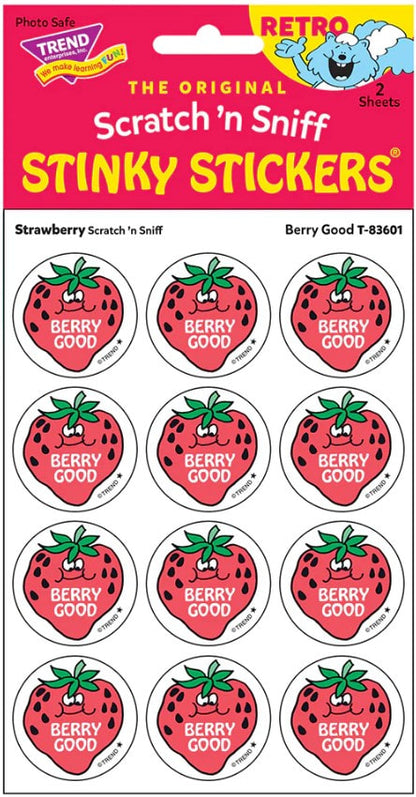 Strawberry Stinky Sticker