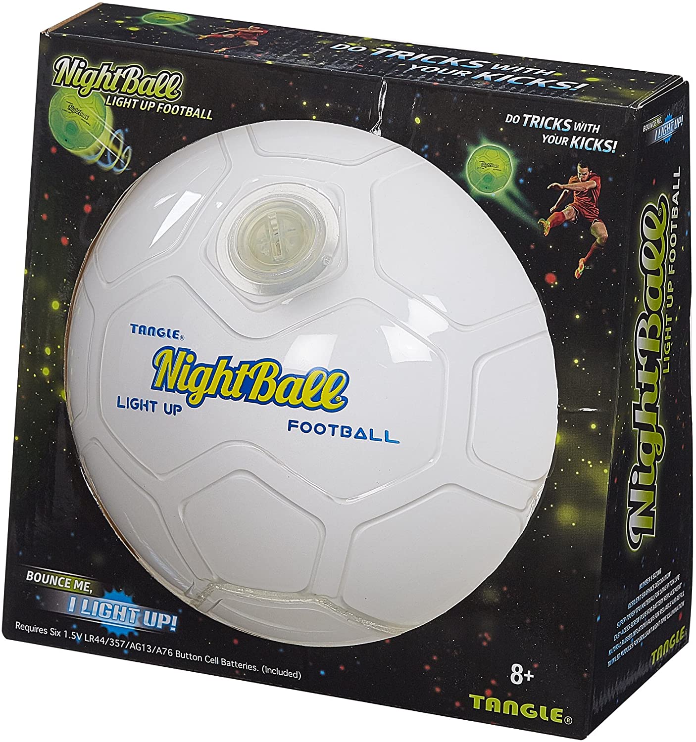 Night Soccer Pearl White
