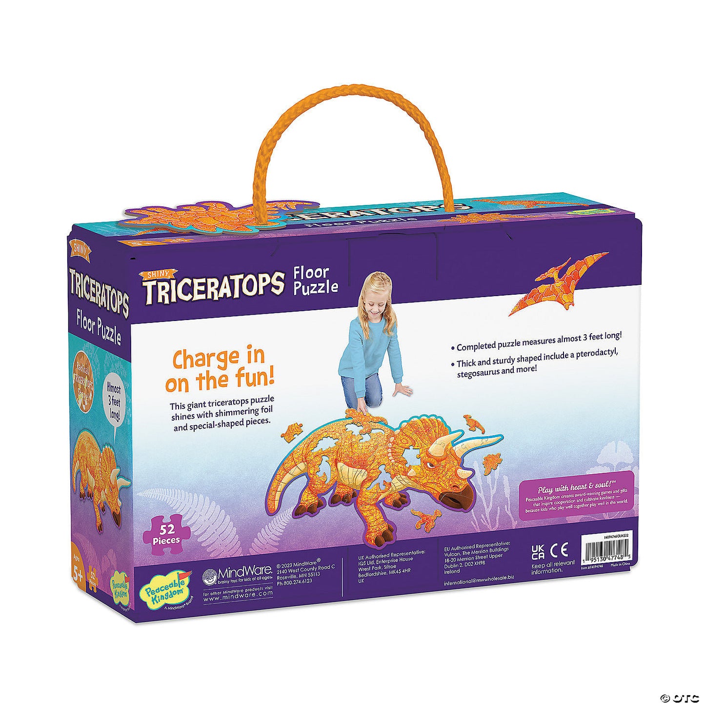 Floor Puzzle Triceratops