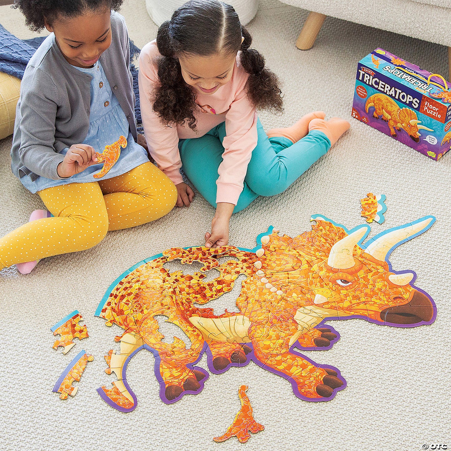 Floor Puzzle Triceratops