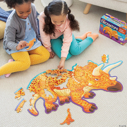 Floor Puzzle Triceratops