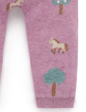 On the Farm Legging in Pink