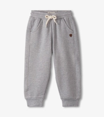 Boy's Athletic Grey Track Pants