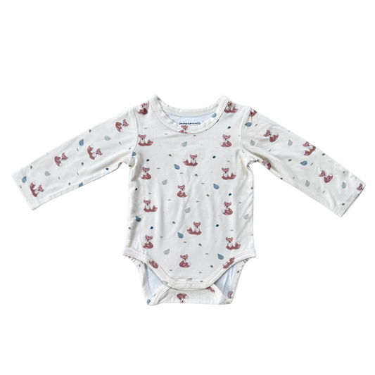 Fox Log Sleeve Bodysuit