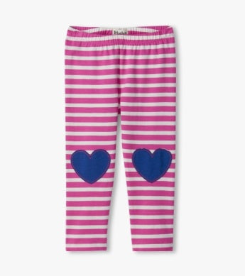 Baby Rose Violet Stripes Jersey Legging