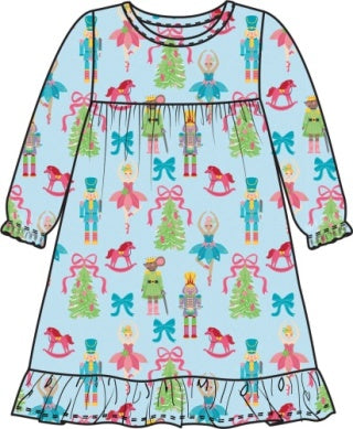 Nutcracker Wishes Pajama Nightgown