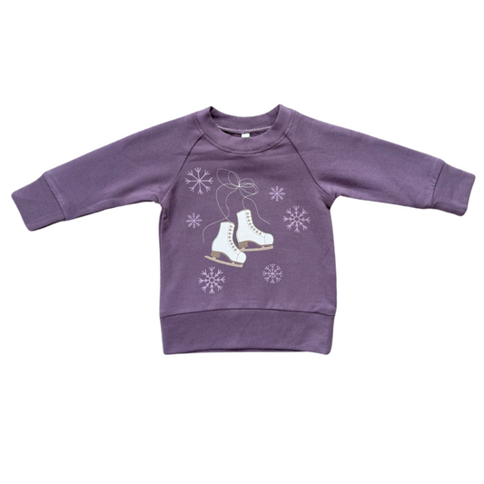 Raglan Sweatshirt - Ice Skates