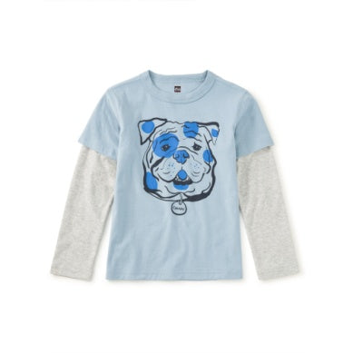 Chippy the Bulldog Layered Tee