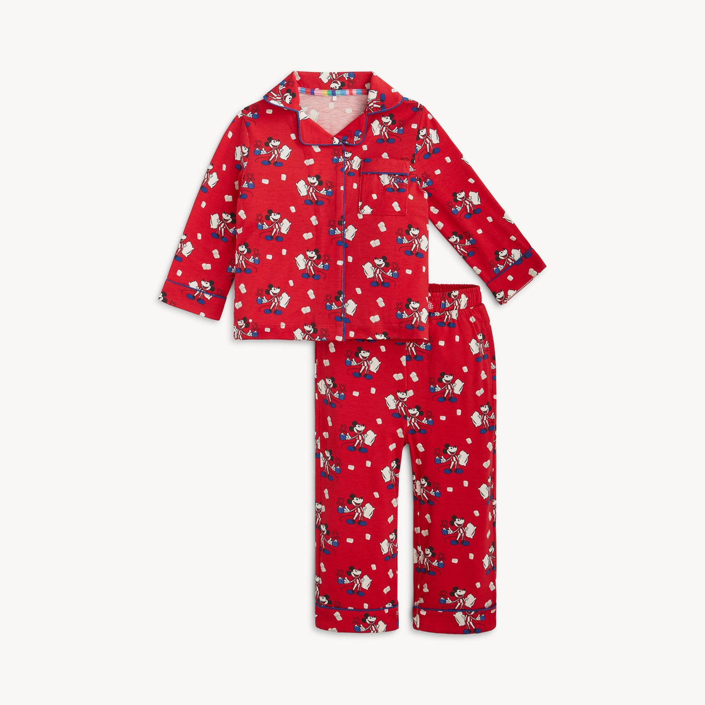 Micky Red Cocoa Club Long Sleeve PJ
