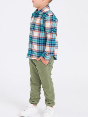 Dusty Olive Jogger Pants
