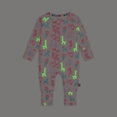 Pink Party Animals Convertible Coverall