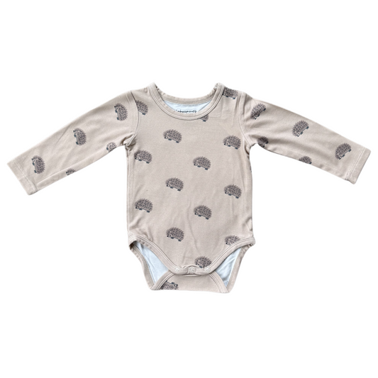 Long Sleeve Bodysuit - Hedgehog