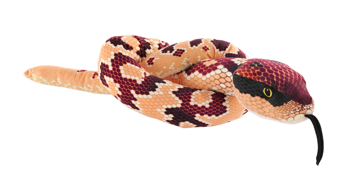 ECO Eastern Cottonmouth 54" Plush Toy Snake