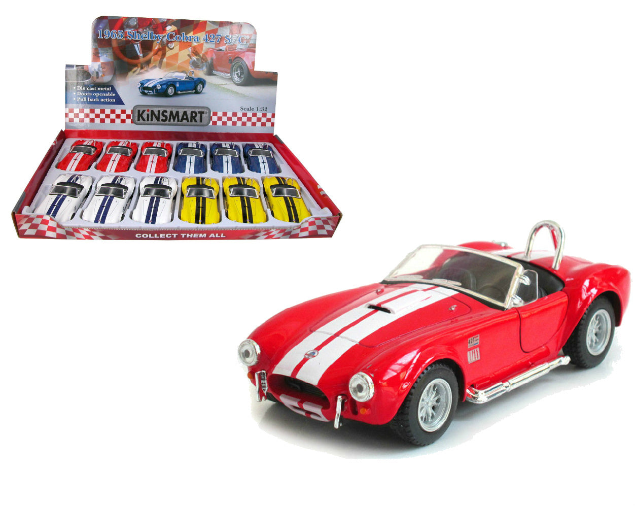 Diecast 1965 Shelby Corbr